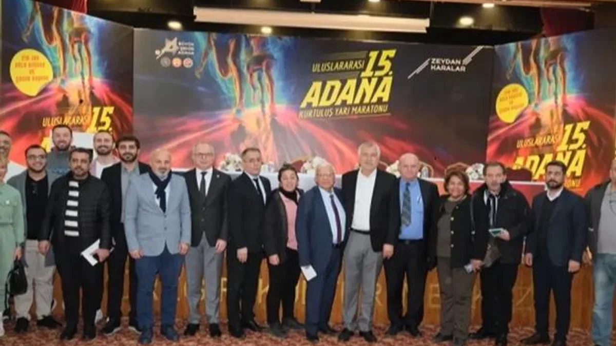 Adana 15. Uluslararası Kurtuluş Yarı Maratonu ve Halk Koşusu'na geri sayım