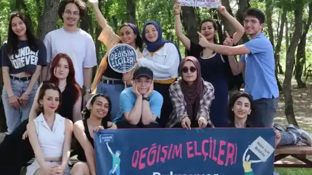 Samsun'un gençleri çevre için ses yükseltti! Değişim Elçileri Bafra'da buluştu