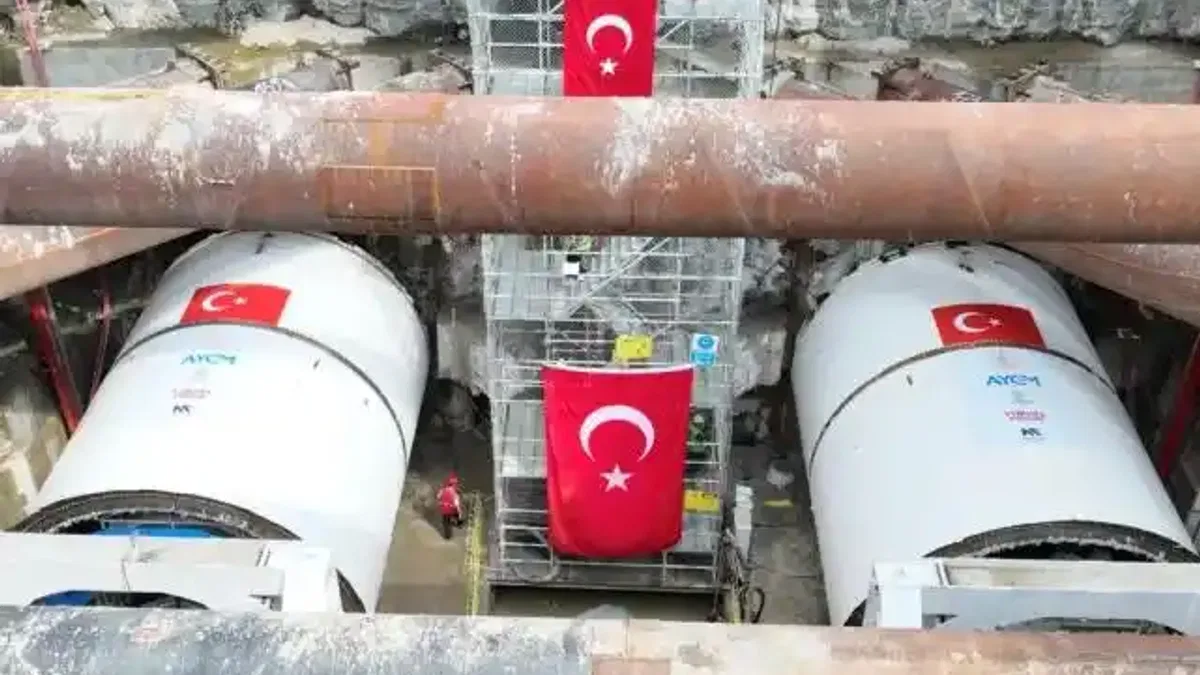 Kocaeli Körfezray'la nefes alacak... Dev köstebekler tünel açmaya başladı