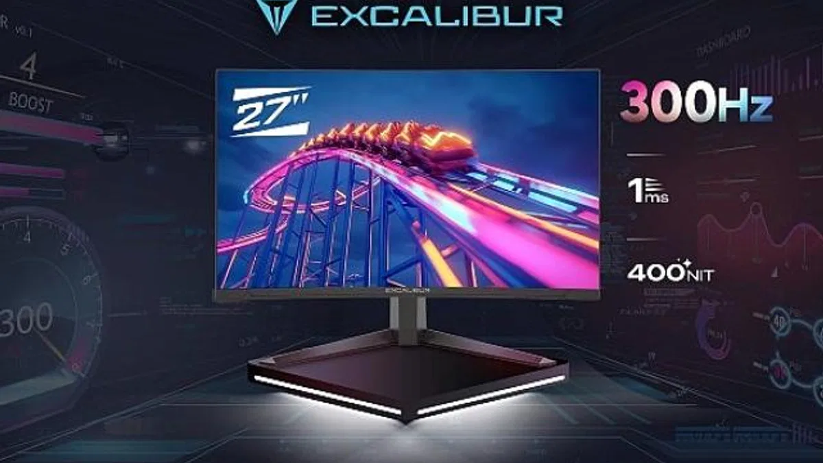 300 Hz Kategorisinde İlklere İmza Atan Yeni Excalibur 27" Curved Gaming Monitör Satışa Çıktı!