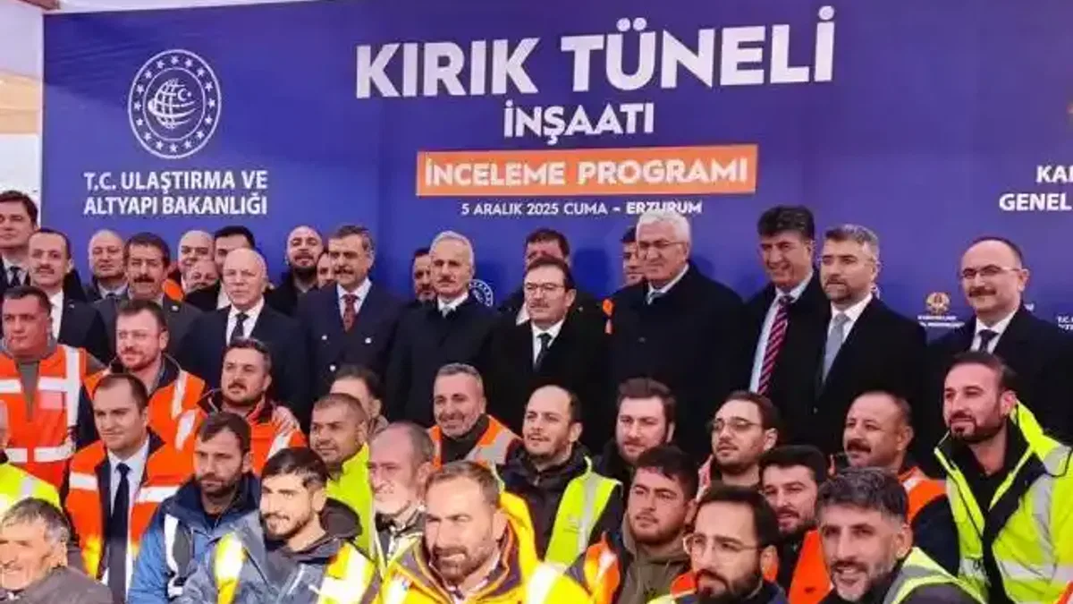 Kırık Tüneli Projesi bölge ulaşımına nefes olacak