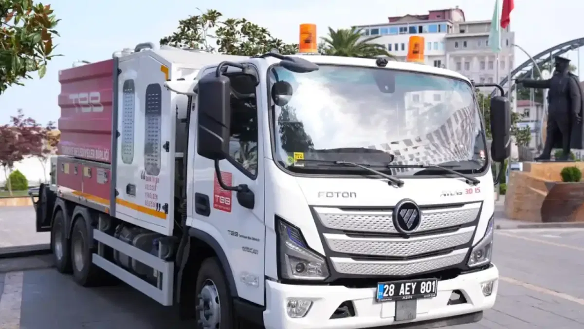 Giresun'a 9,5 milyon TL’lik yeni araç kazanımı