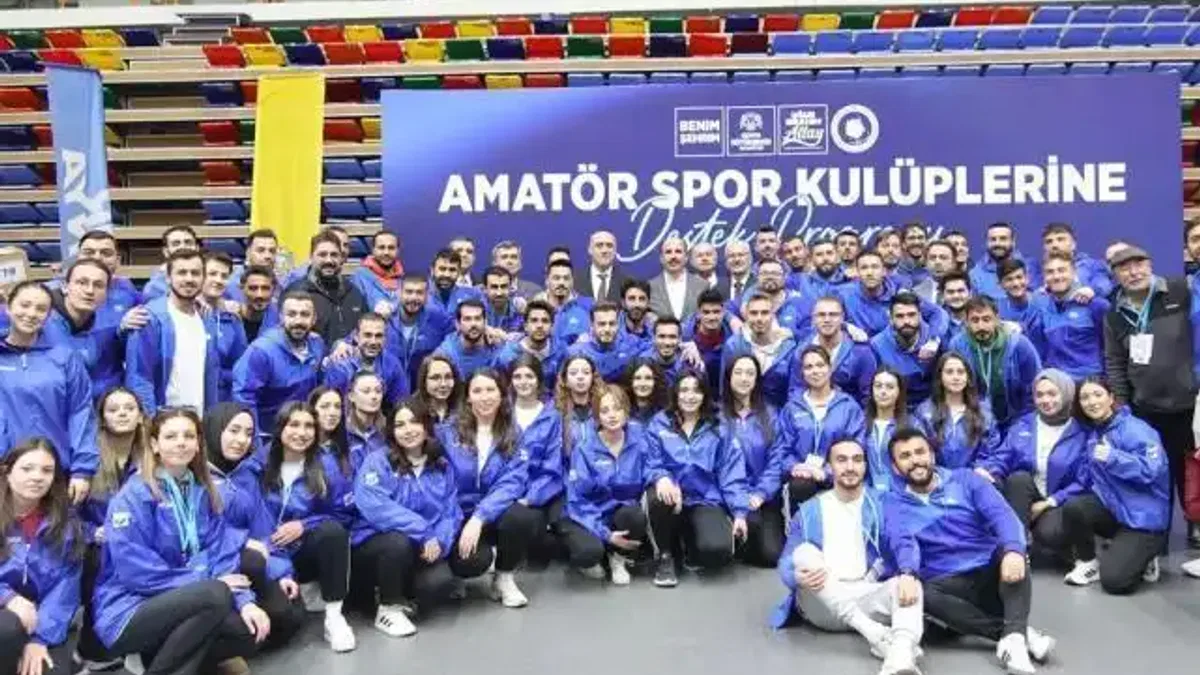 Konya'dan amatör spor kulüplerine 16 milyonluk malzeme desteği