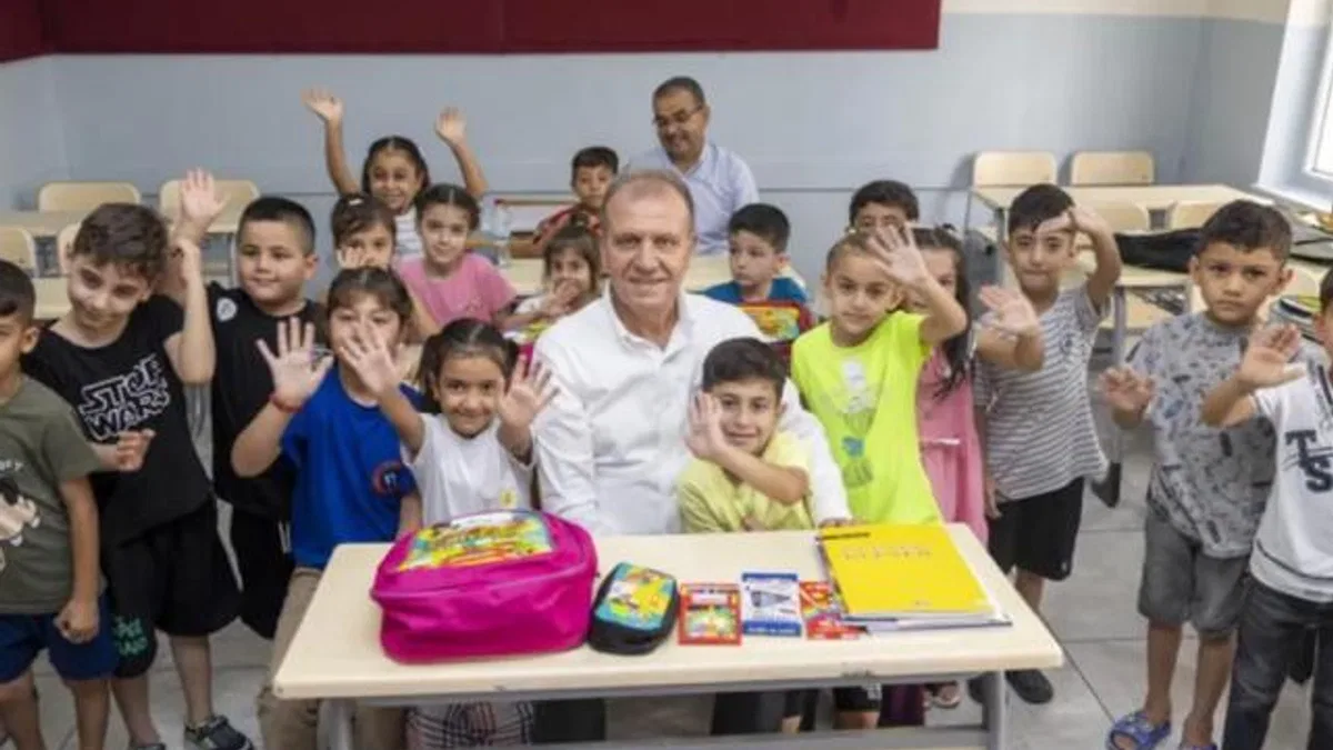 Mersin’de 18 bin öğrenciye çanta ve kırtasiye desteği