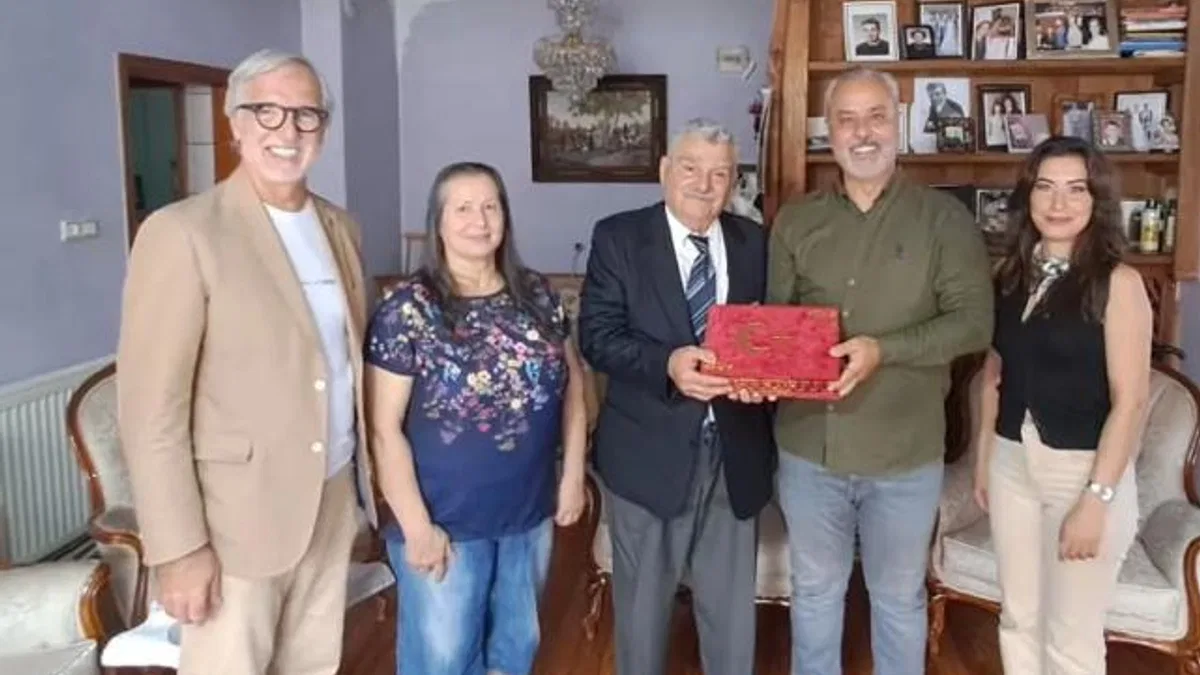 İzmit'te Kıbrıs Gazileri Bayraktar ve Aslan’a anlamlı ziyaret
