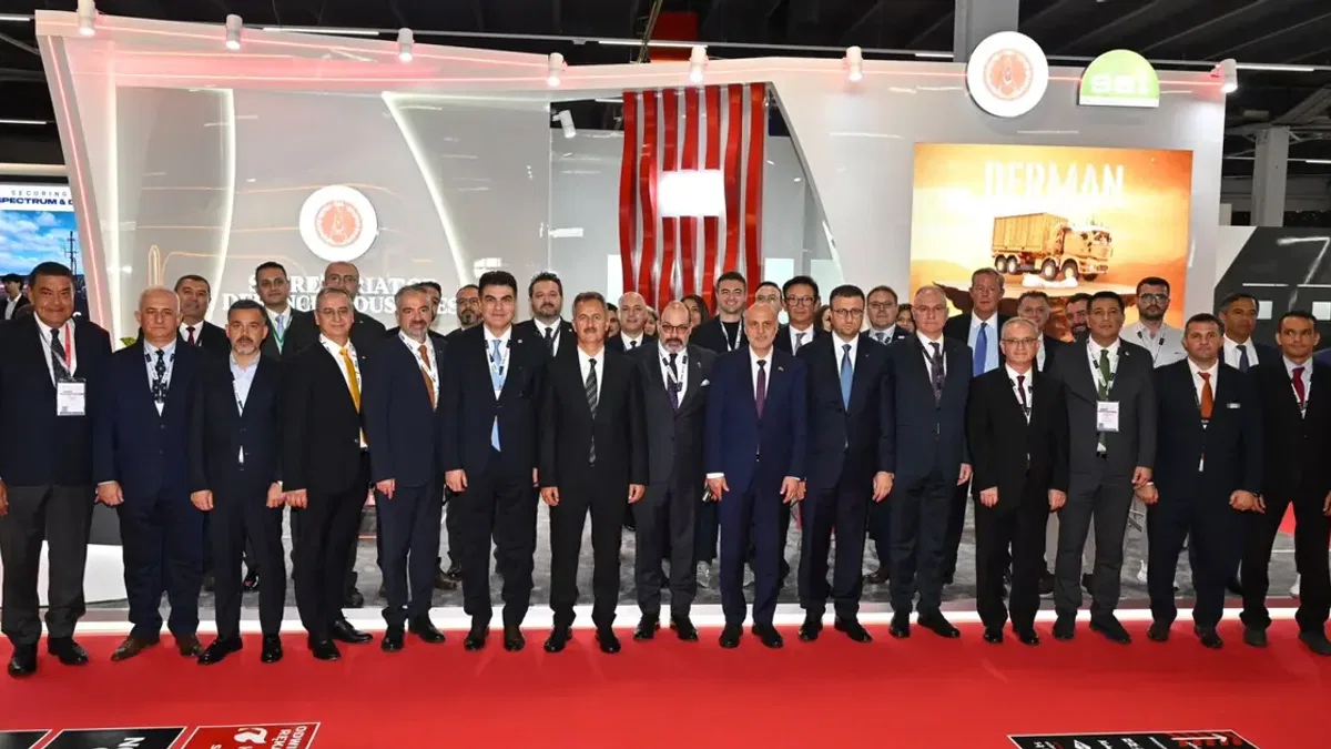 Türk savunma sanayii uluslararası fuarların güçlü aktörü