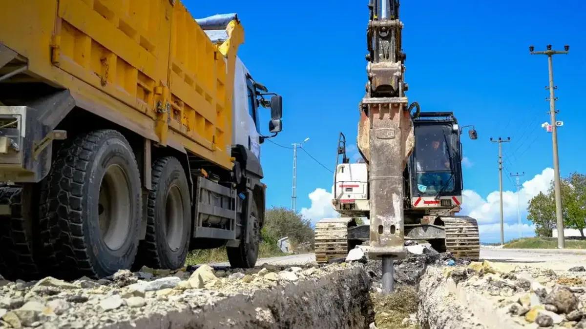 Sakarya'da Kaynarca Kertil’e yeni kanalizasyon hattı