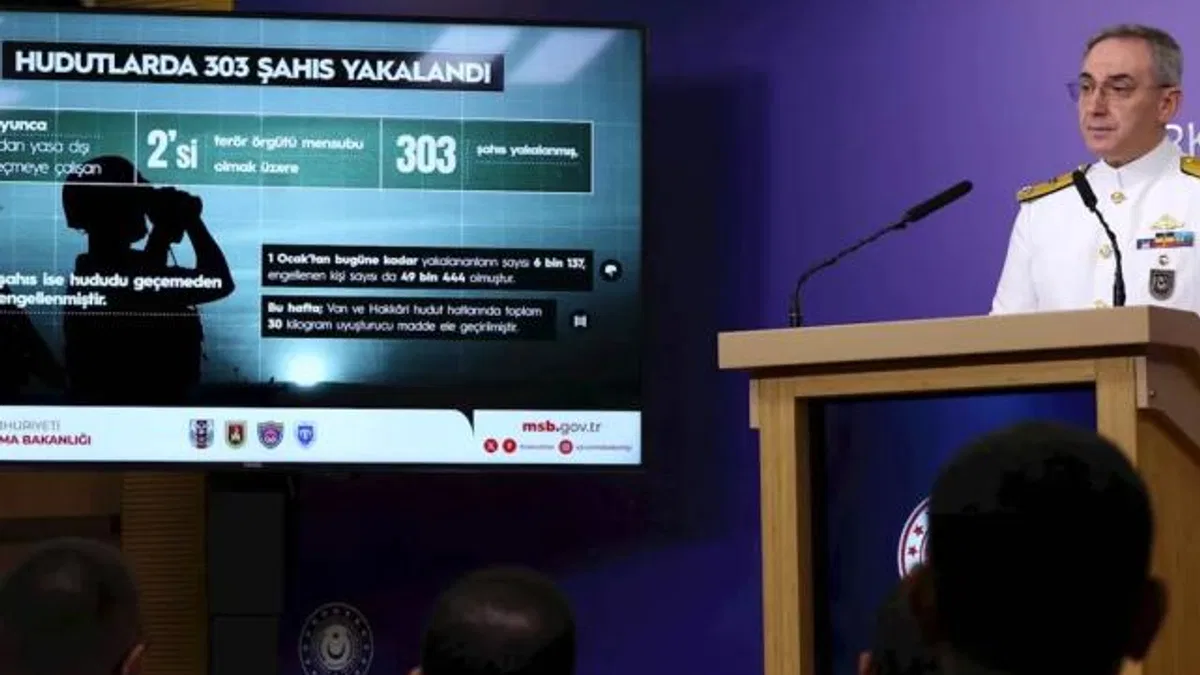 Suriye'de 593 km'lik terör tünel ağı yok edildi... Hudutlarda 303 şahıs yakalanedı