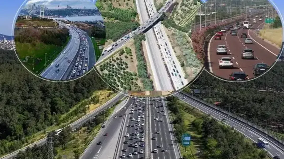Otoyol ve köprülerden 2025'te 1,1 milyar araç geçti
