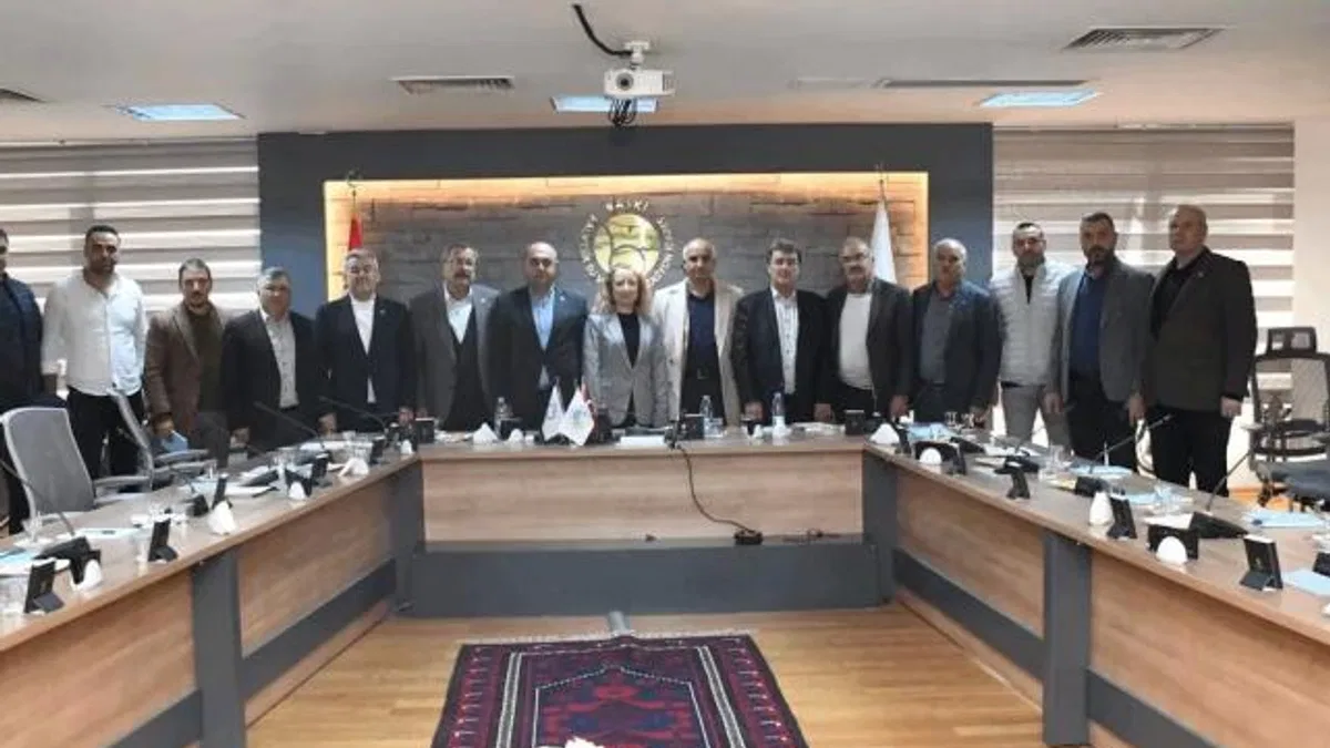 Balıkesir Büyükşehir ziraat odası başkanlarını ağırladı