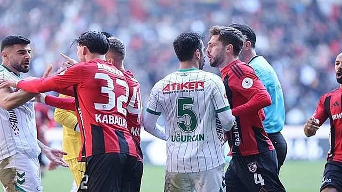 Gaziantep FK 1-1 Tümosan Konyaspor (Maç Sonucu)
