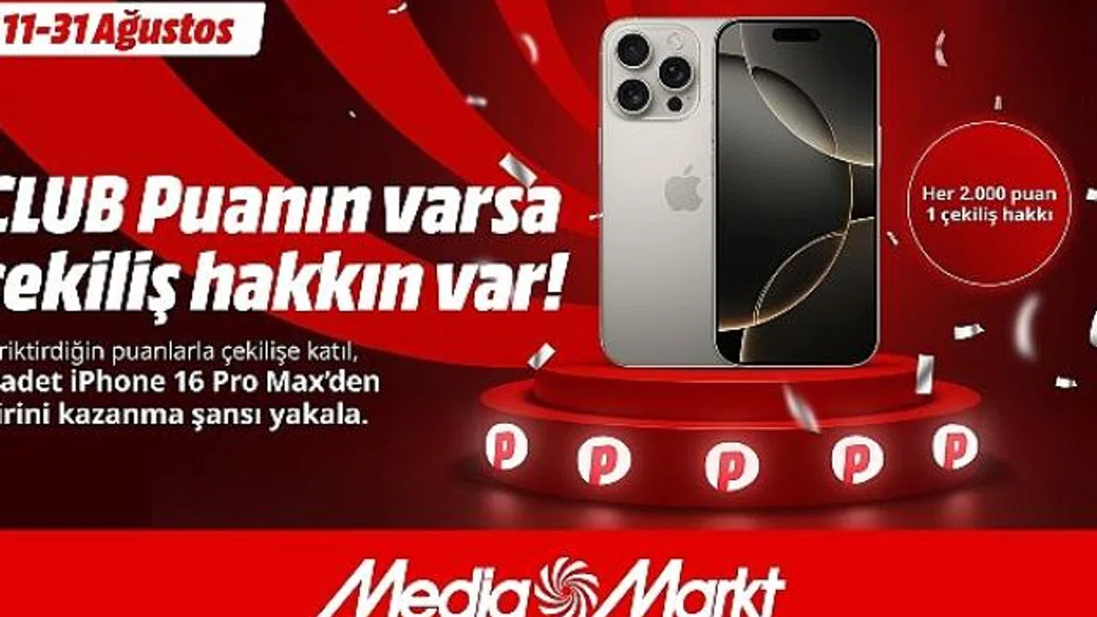 MediaMarkt'tan puanları hediyeye dönüştüren kampanya