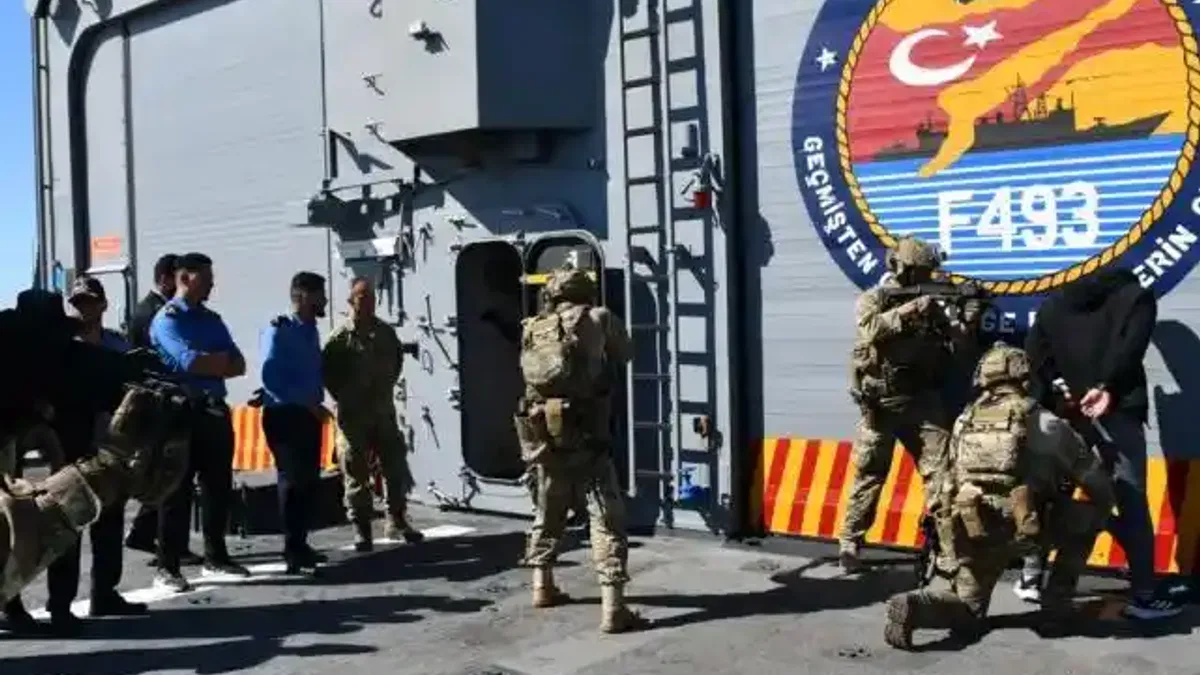 Türk Deniz Görev Grubu’ndan Libya personeline eğitim