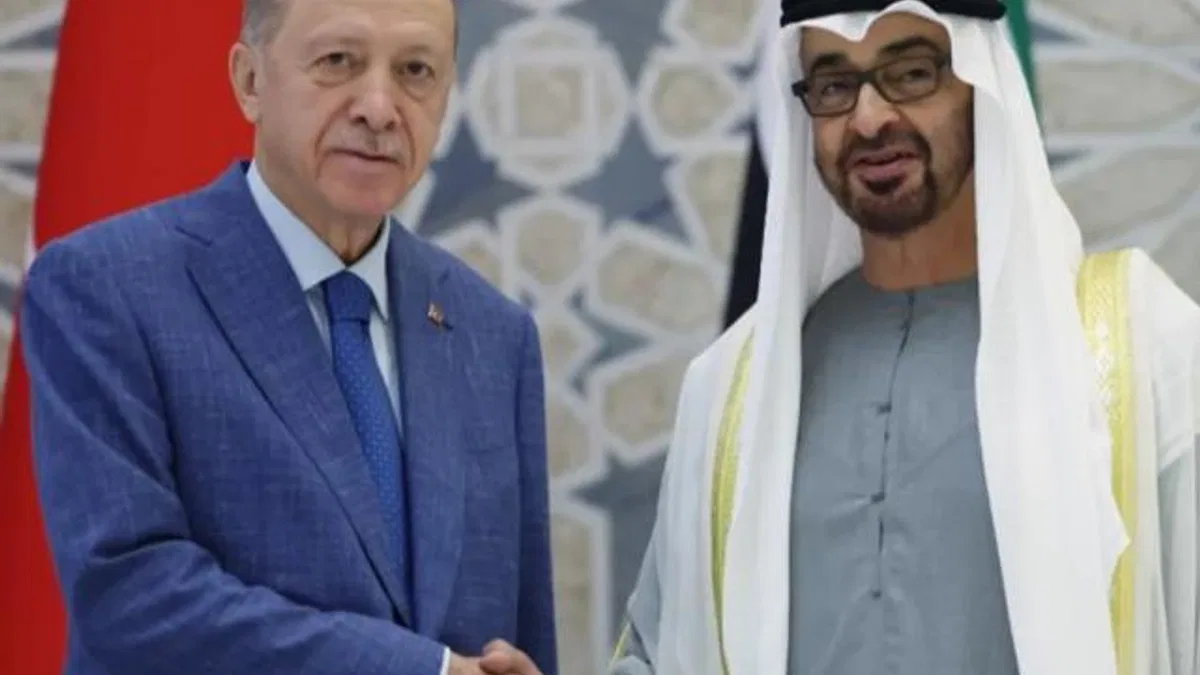 Erdoğan'ın barış diplomasisi sürüyor... Erdoğan ve Al Nahyan’dan bölgesel barış için çözüm çağrısı