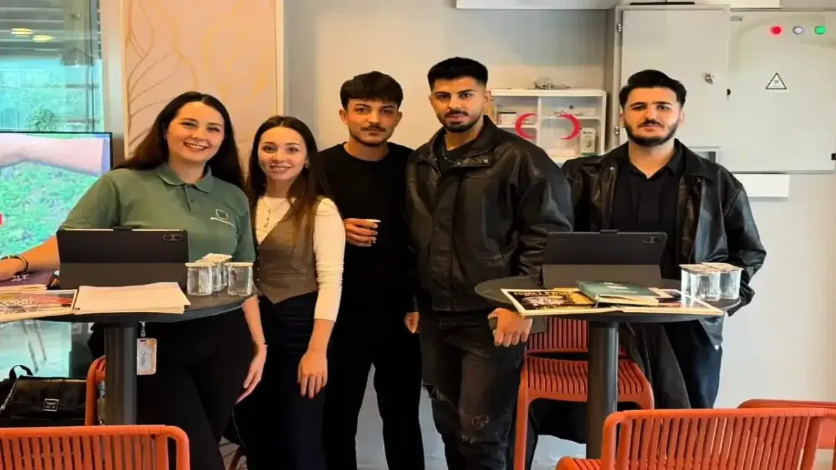 Ordu'da üniversitelilerin talepleri için kampüste stant kuruldu