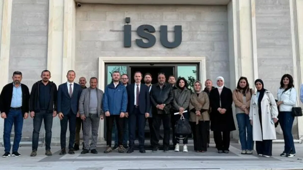 İSU, Iraklı teknik heyeti Kocaeli’de ağırladı