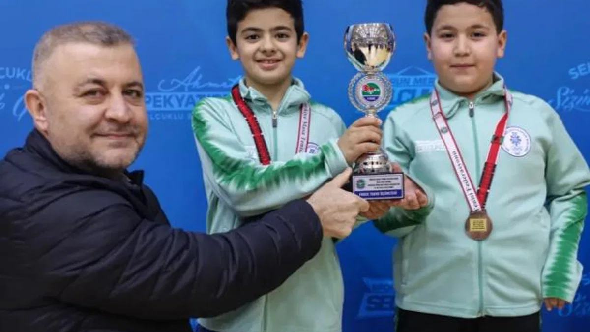 Konya Selçuklu masa tenisi müsabakalarına ev sahipliği yaptı