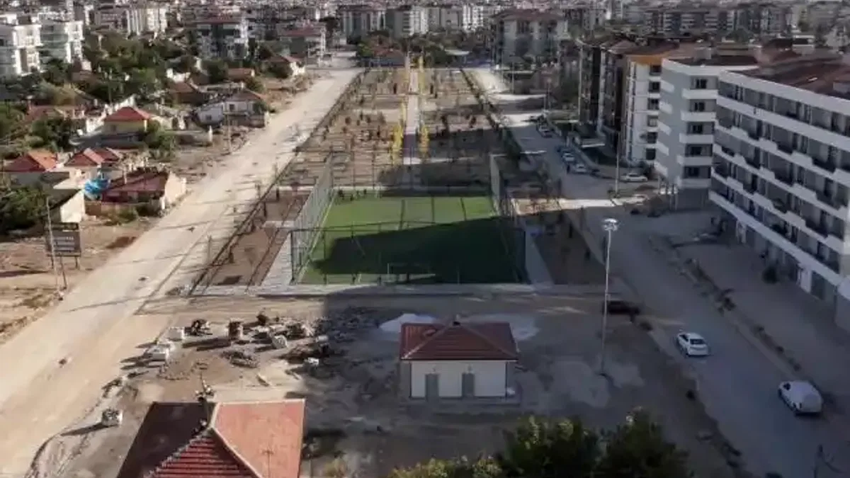 Konya Karatay’da yeni nefes alanı! Çimenlik Parkı tamamlanıyor