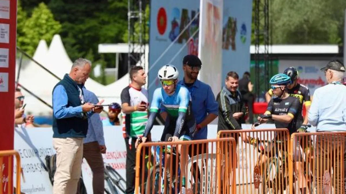 Sakarya'da pedallar döndü...