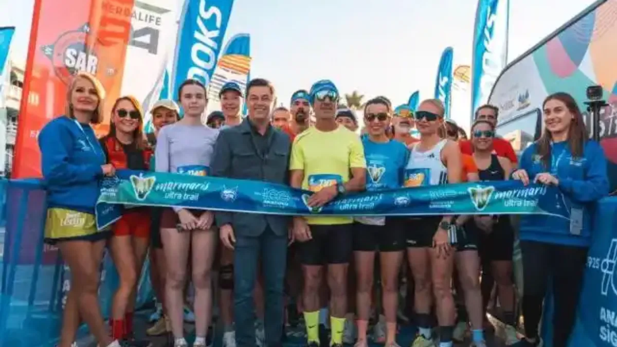 Marmaris Ultra Trail'de 15 ülkeden bin 226 sporcu 'mavi ile yeşilin' peşinde