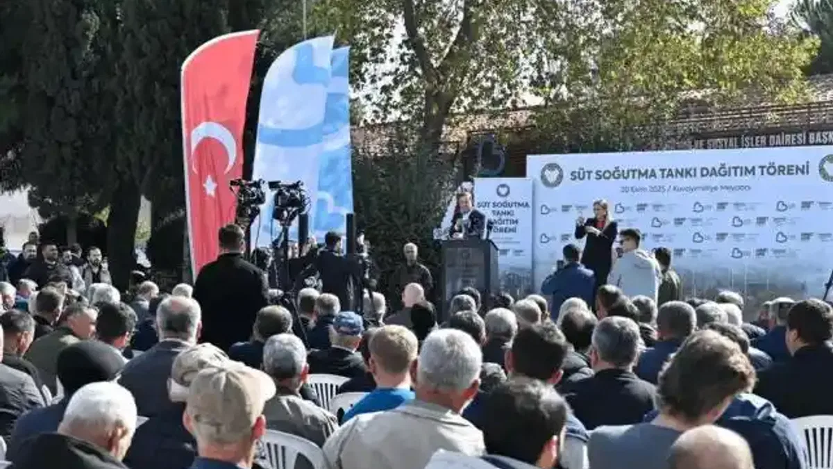 Balıkesir’de süt üreticisine soğuk zincir desteği