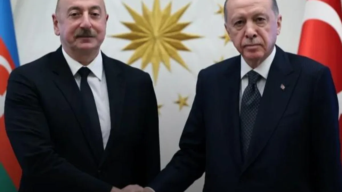 Cumhurbaşkanı Erdoğan Azerbaycanlı mevkidaşı ile görüştü