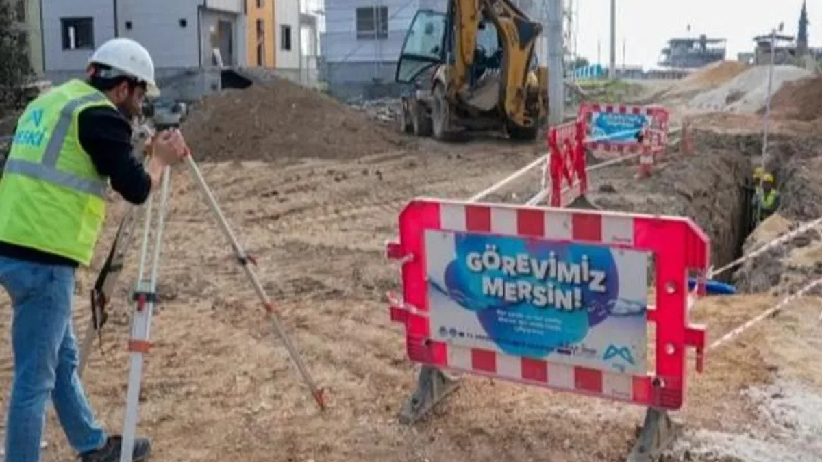 Mersin Tarsus'da yeni altyapı çalışmaları tamamlandı