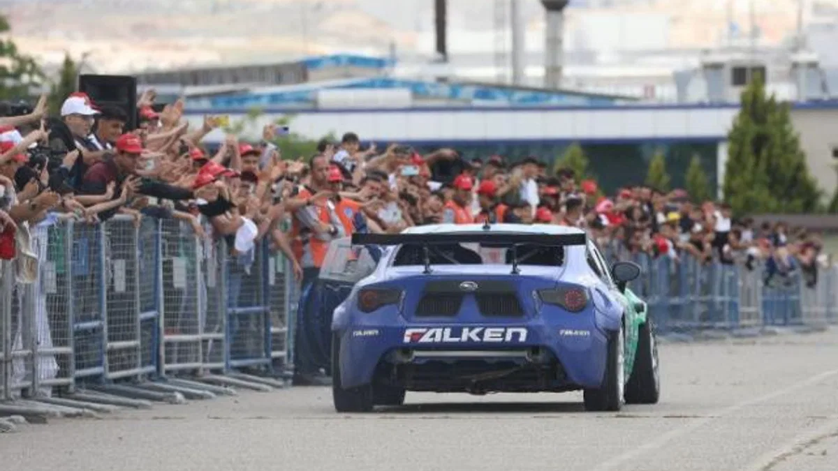 Gaziantep Auto-Drift Fest'te muhteşem gösteriler