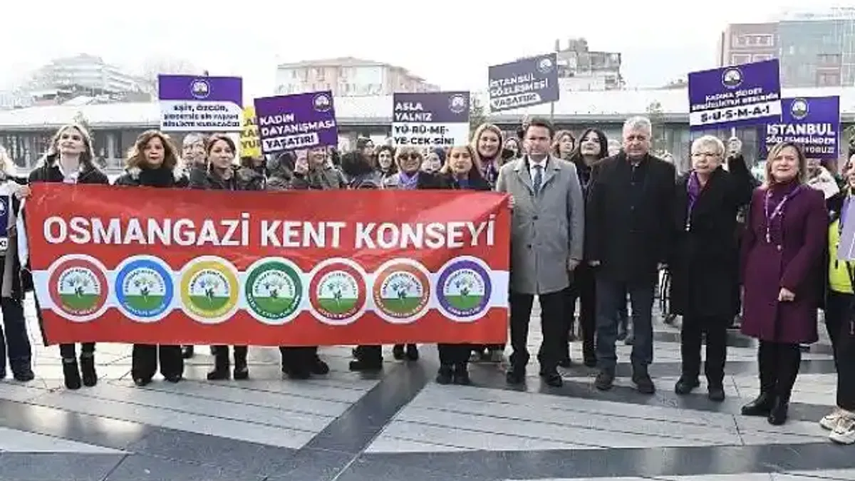 Başkan Aydın: "Hayattan kadın çıktığında geriye bir şey kalmıyor"