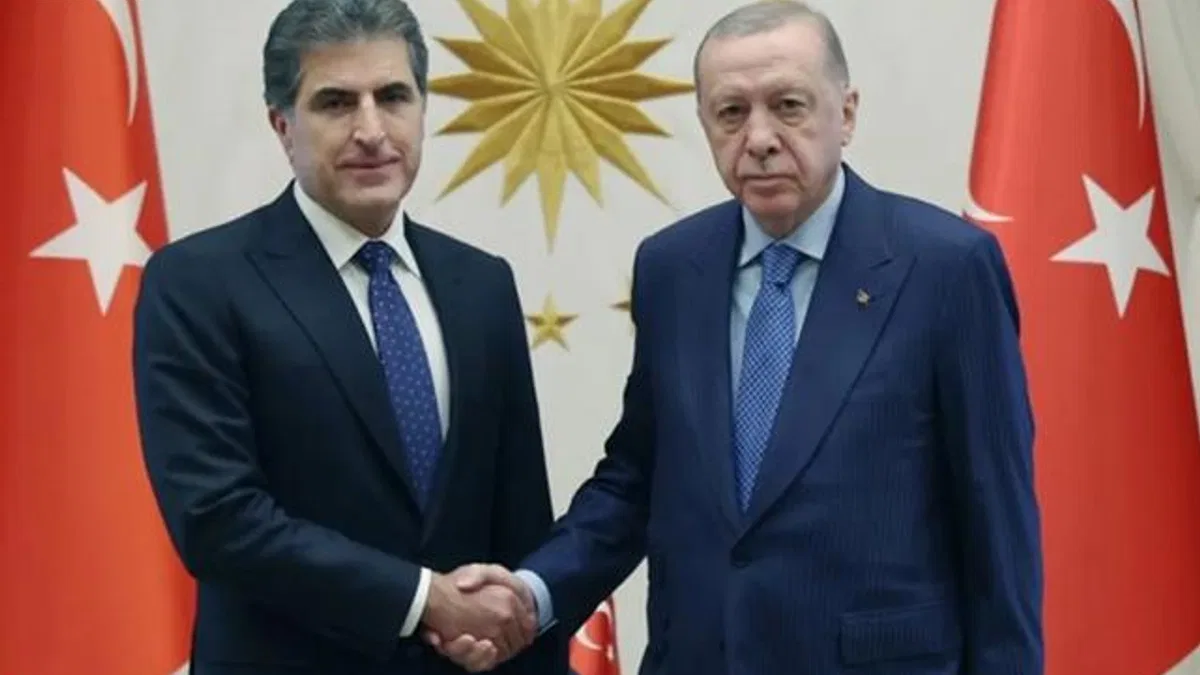 Erdoğan ile Barzani görüşmesinde 'Terörsüz Türkiye' vurgusu
