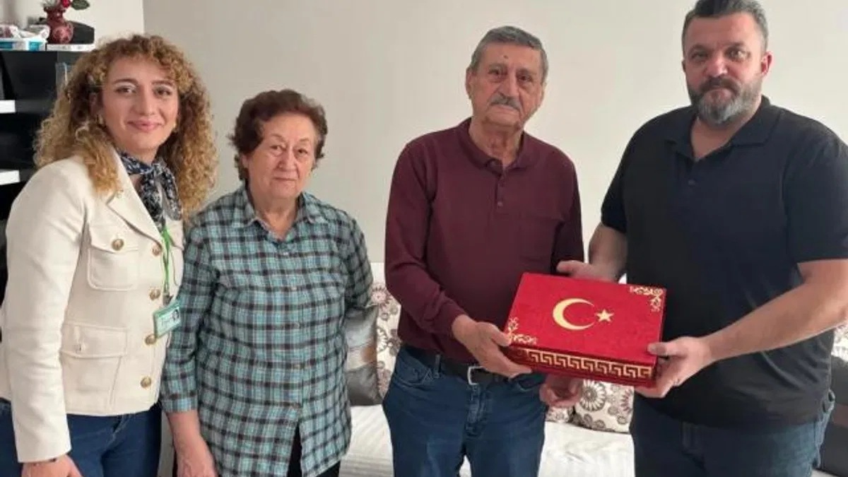 İzmit'ten Körfez’deki Kıbrıs Gazilerine vefa ziyareti