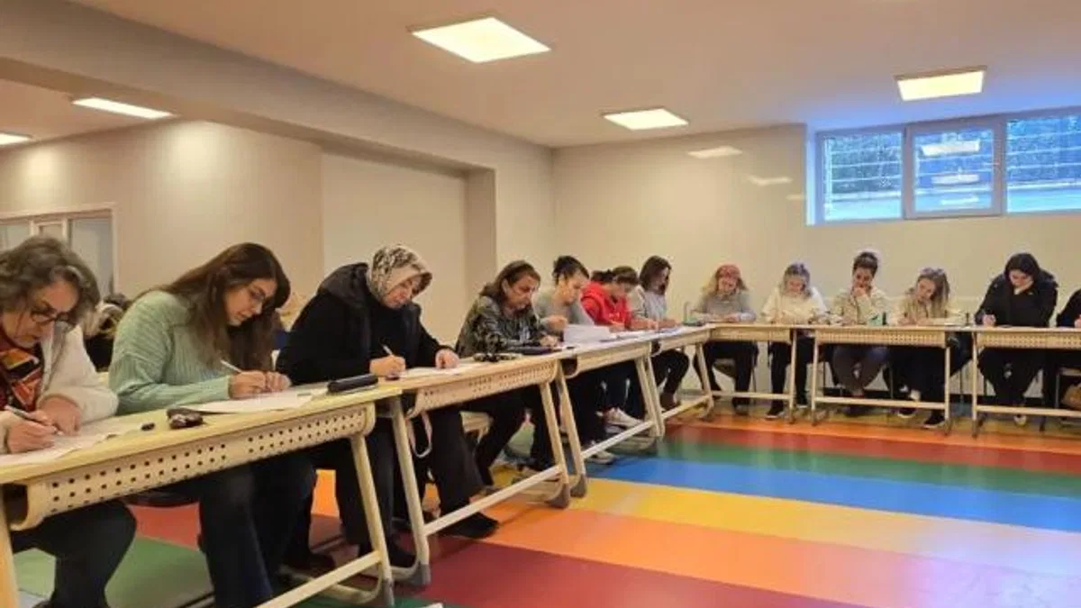 İstanbul Maltepe'de İngilizce kursları tamamlandı