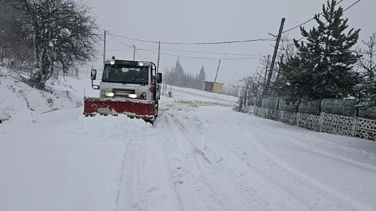 Osmangazi'de kar mesaisi başladı