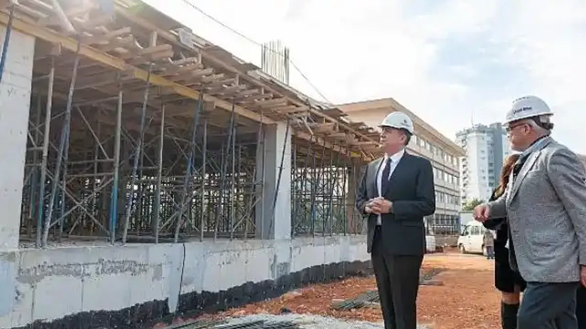 Başkan Özyiğit, inşaatı devam eden 3 projeyi yerinde inceledi