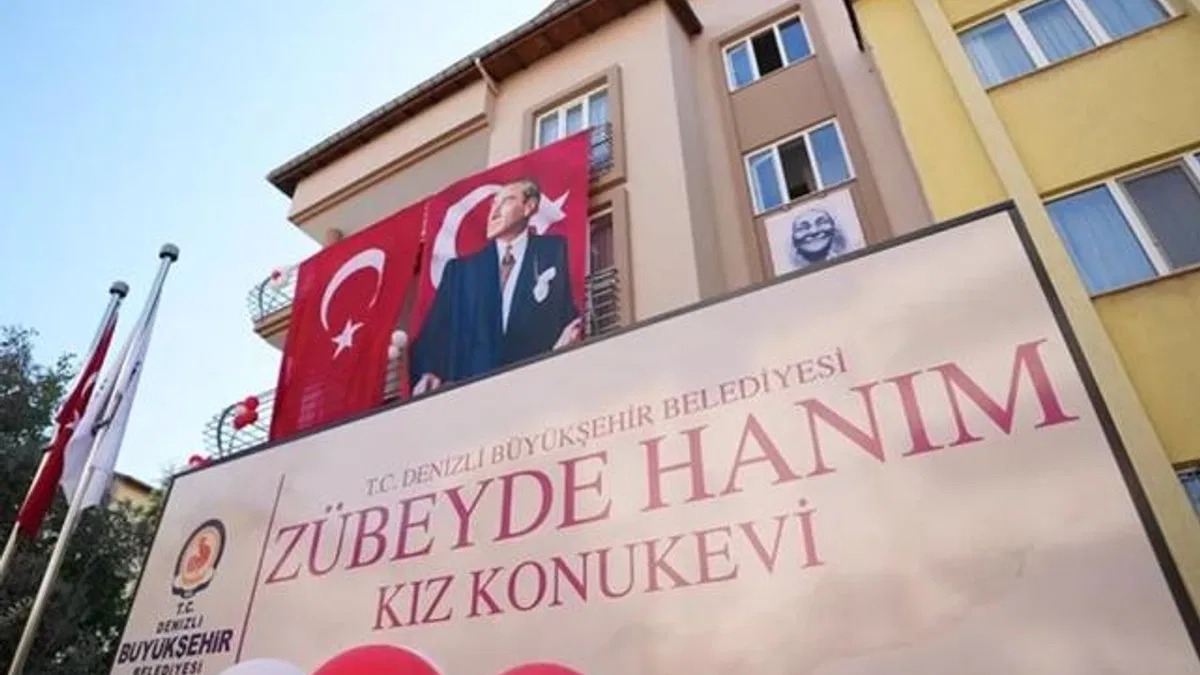 Denizli'de kız öğrencilere güvenli konaklama desteği