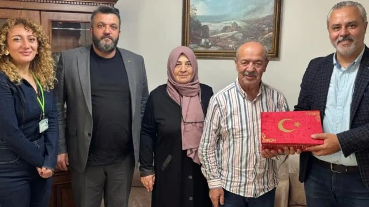 İzmit'te Kıbrıs Gazilerine vefa ziyareti