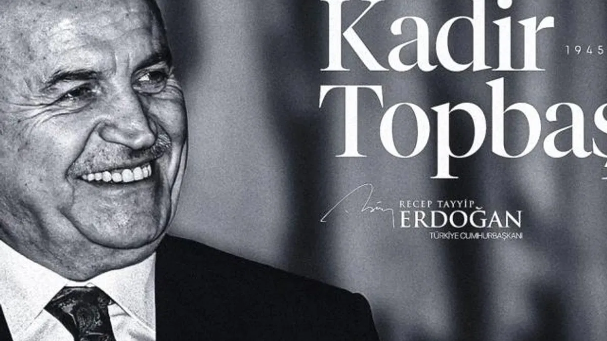 Cumhurbaşkanı Erdoğan'dan 'Kadir Topbaş' paylaşımı