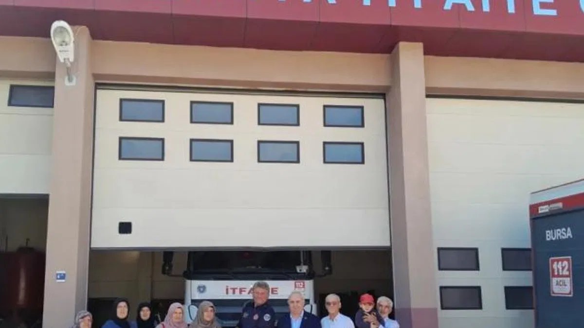 Saadet Partili kadınlardan Mudanya İtfaiyesi’ne ziyaret
