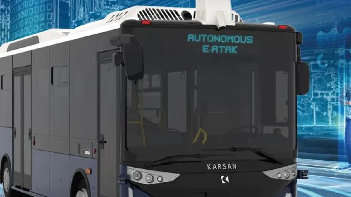 Karsan'ın otonom aracı Go Green Türkiye'de
