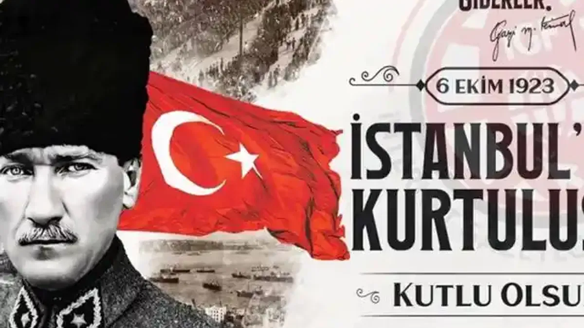İstanbul'un gurur günü... Düşman işgalinden kurtuluşunun 102. yıl dönümü