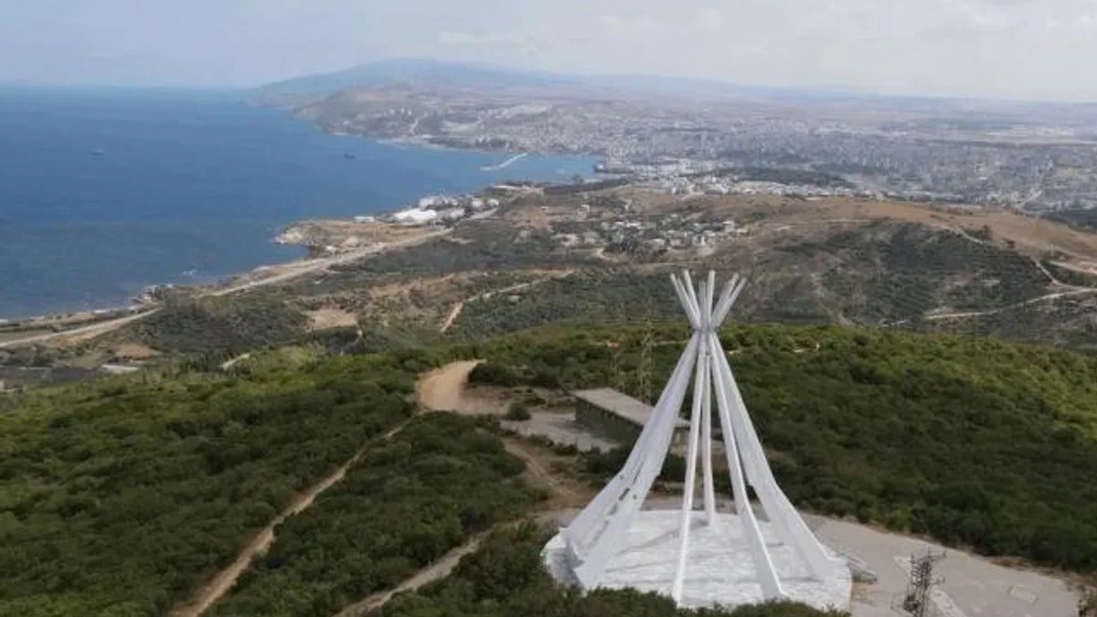 Son Kurşun Anıtı’na giden yol yenilendi