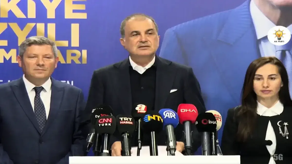 Ömer Çelik: AK Parti’yi millet kurdu