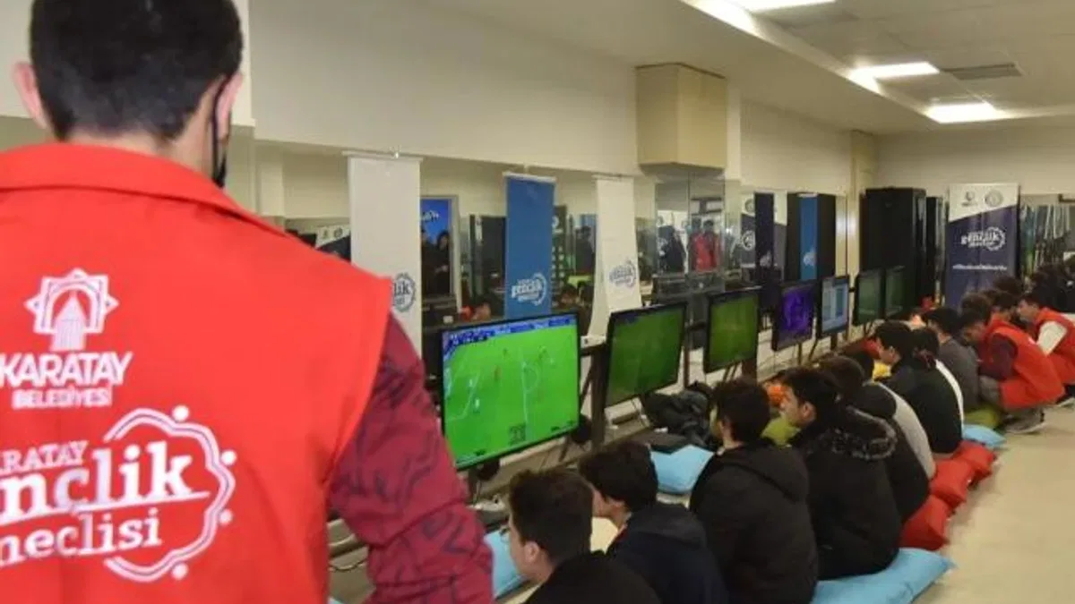 Karatay Gençlik Meclisi’nden 'playstatıon' turnuvası