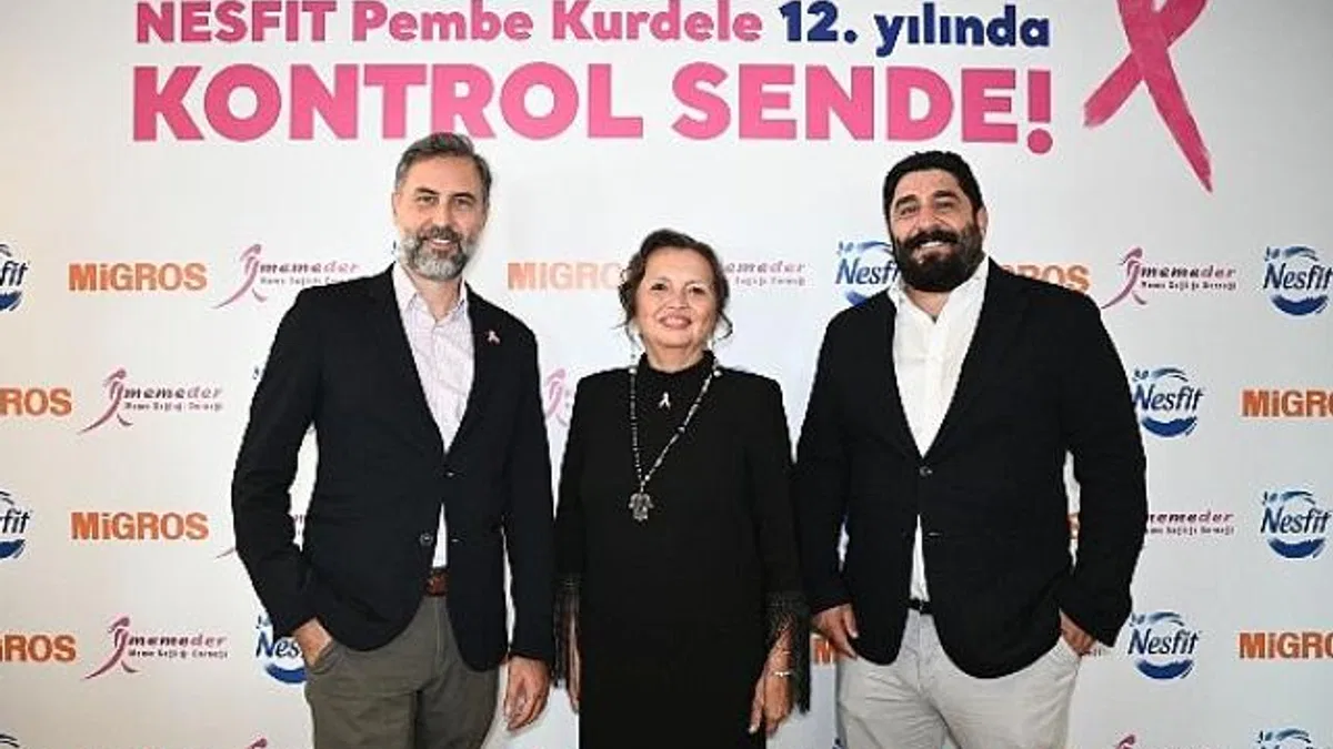NESFIT "Pembe Kurdele" ile meme sağlığı farkındalığını artırıyor
