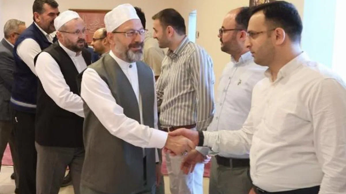 Mekke’de ekip başkanlıklarına Erbaş'tan ziyaret