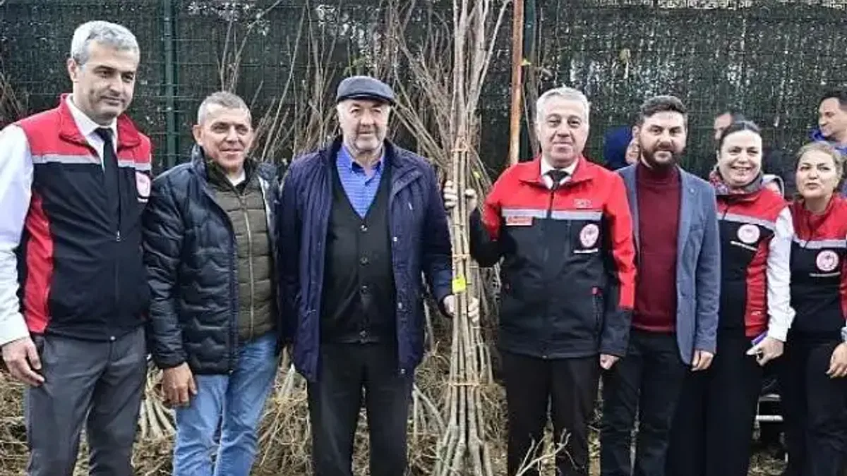 İzmirli Kestane Üreticilerine Kestane Gal Arısına Dayanıklı 2 bin 620 Fidan Dağıtıldı
