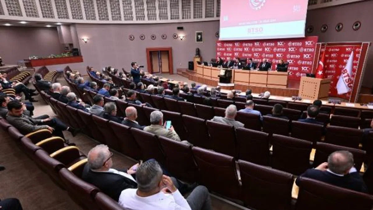 BTSO Nisan Ayı Meclis Toplantısı gerçekleştirildi