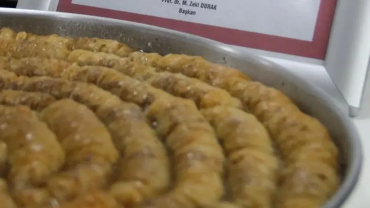 Niğde’nin 8. tescilli ürünü oldu... Sarım Burma Tatlısı'na coğrafi tescil