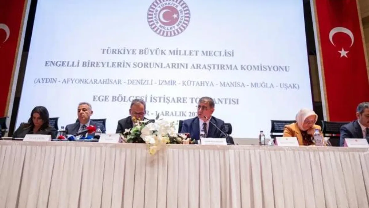 TBMM Engelli Bireylerin Sorunlarını Araştırma Komisyonu Ege'de