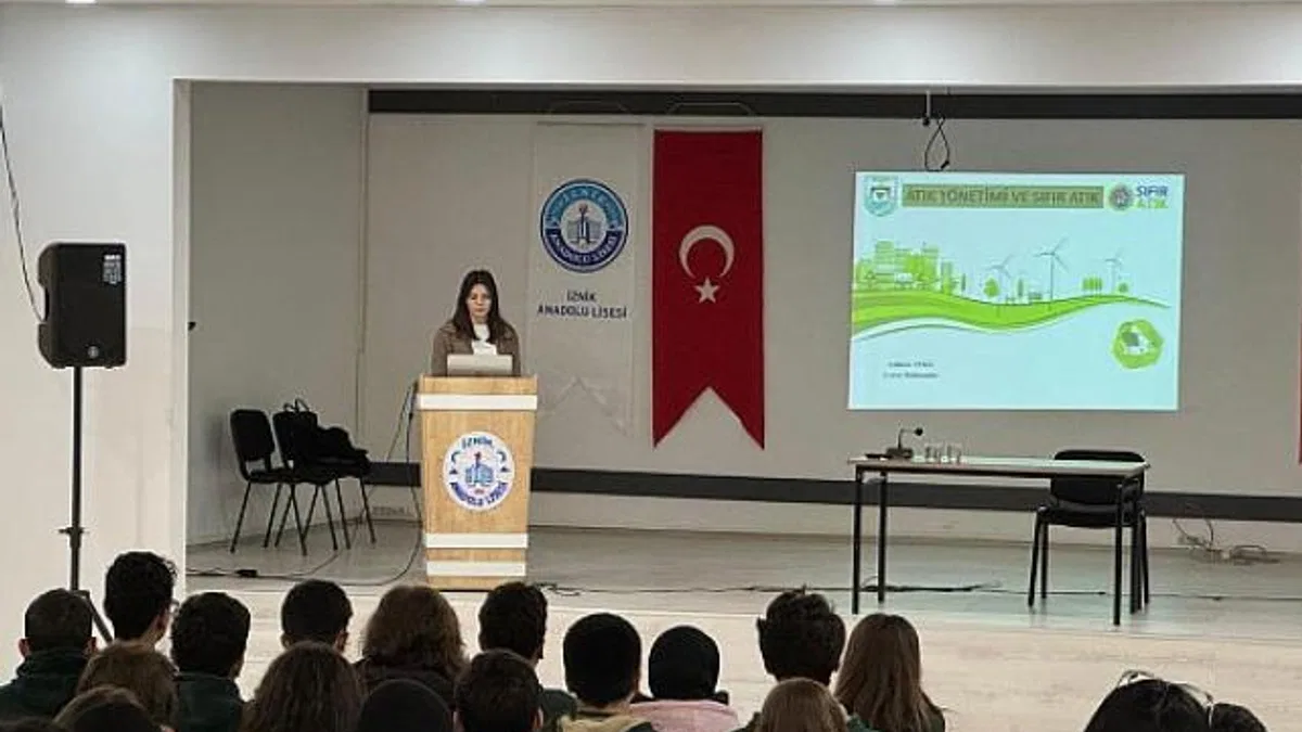 İznik Belediyesi'nden Gençlere Çevre Bilinci Seminerleri Başladı